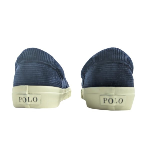 Polo Ralph Lauren Keaton Pony Blue Corduroy Sneaker Shoes Sz 11.5  NWOB - Picture 5 of 7